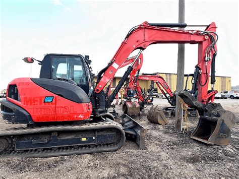 2018 Kubota Kx080 Mini Excavator 156611 Lano Equipment Inc