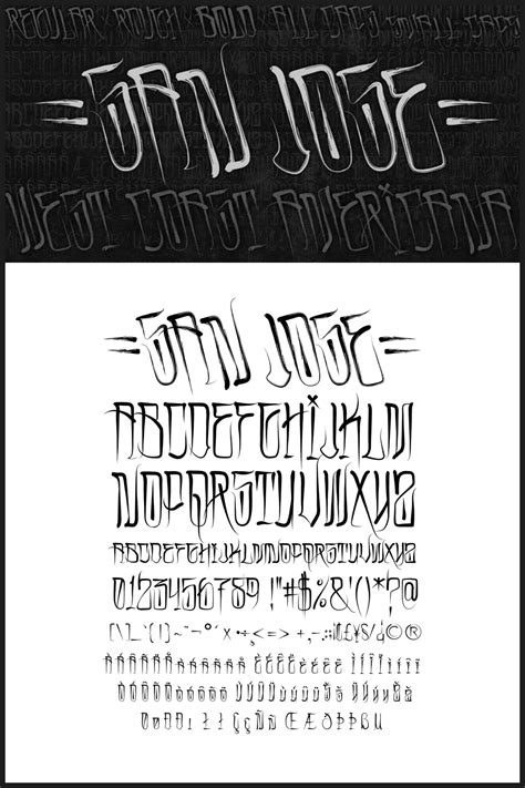 San Jose Typeface A Modern Twist On Chicano Street Scripts