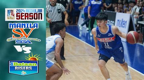 MANILA SV BATANG SAMPALOC Vs BATAAN RISERS FULL GAME HIGHLIGHTS