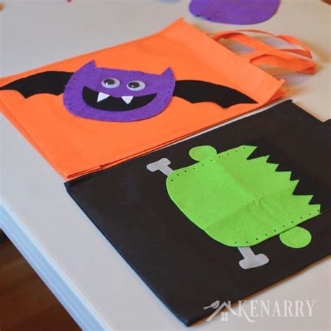 Halloween Trick or Treat Bags: An Easy DIY Idea