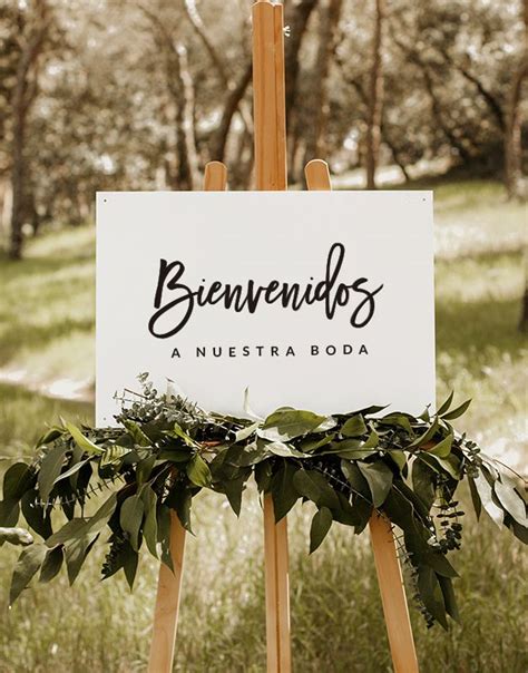 Letrero Bienvenidos A Nuestra Boda Saguaro Horizontal Knots