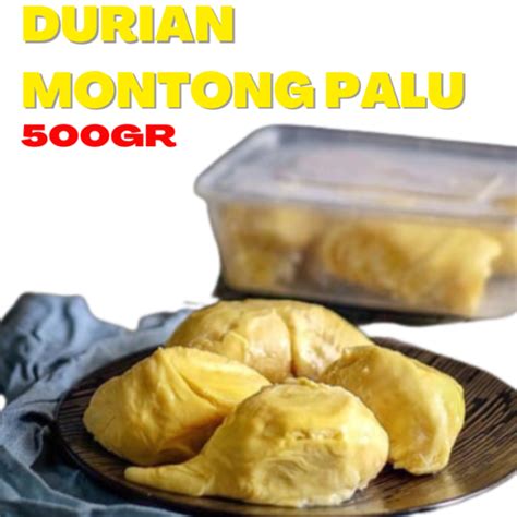 Order Online Bestseller Durian Montong Palu Parigi 500gr ORIGINAL