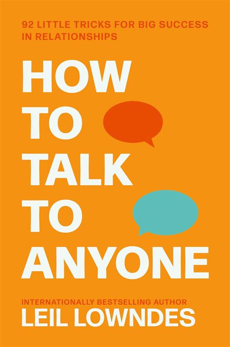 How To Talk To Anyone Von Leil Lowndes Taschenbuch 978 0 7225 3807