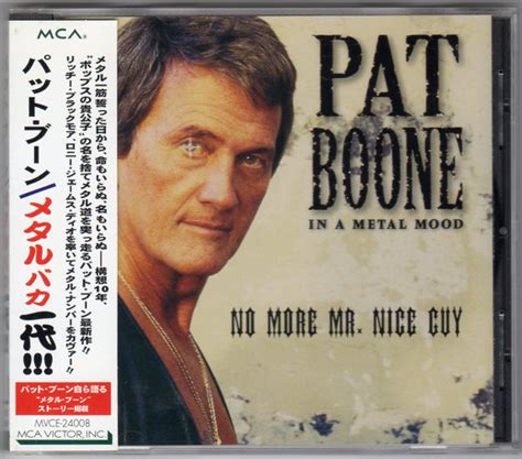 Pat Boone In A Metal Mood No More Mr Nice Guy Cd Album 1997