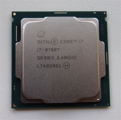 Процессор Intel Core I7 8700t Lga1151v2 Oem Coffee Lake — купить в