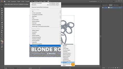 Einen Stempeleffekt Erzeugen Mit Illustrator