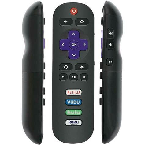 Replaced ONN Roku TV Remote Control with Netflix Vudu hulu Roku Channel ...