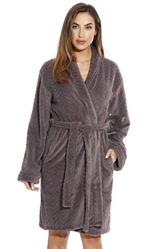 Just Love Velour Chevron Texture Bath Robes For Women Bath Robes For