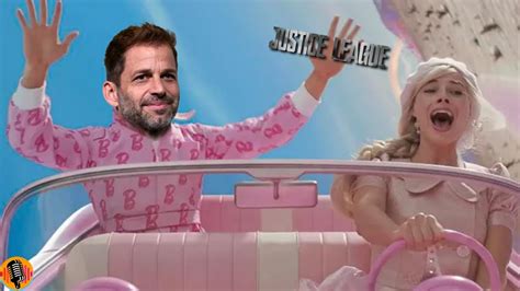 Zack Snyder Responds To Barbie Shot At The Snyder Cut And Toxic Fanbase