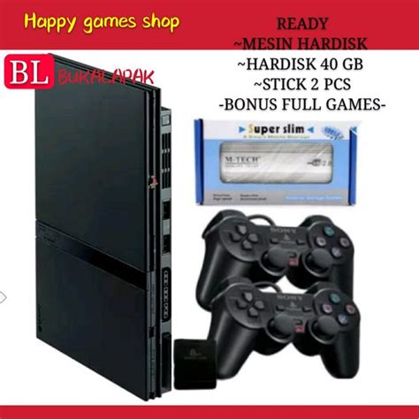 Jual Ps Slim Hardisk Gb Full Games Di Lapak Happy Shop Office