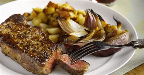 Steaks With Potato Cubes Recipe Eat Smarter Usa