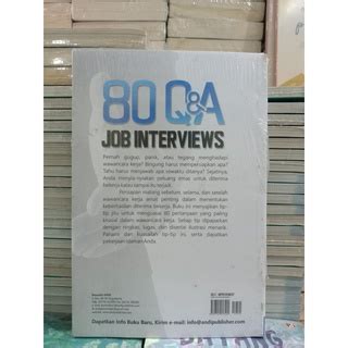 Jual Buku 80 Q A Job Interviews Jalur Cepat Lolos Interview Anastasia