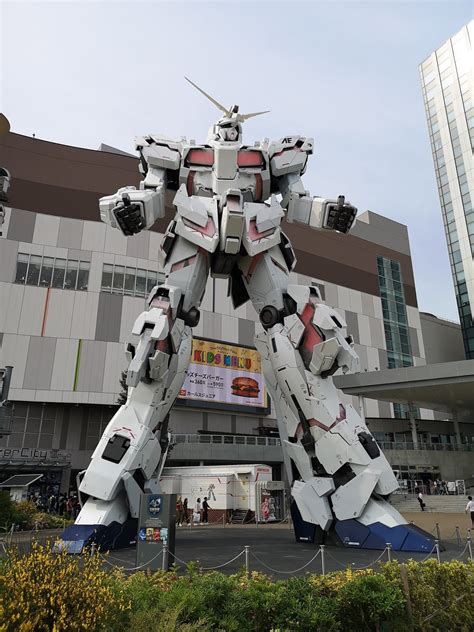 Yoshinys Design Visit To The Gundam Base Tokyo At Diver City Plaze In