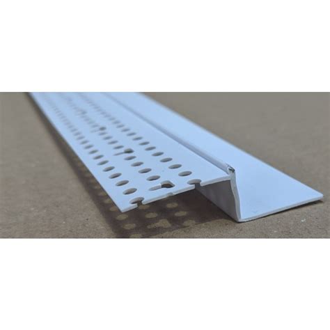 Trim Tex 25mm X 127mm White Pvc Shadow Feature Bead Profile 3m 1