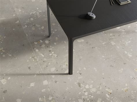 I Cementi Greige Ciottolo Flooring By Italgraniti