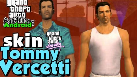 Skin De Tommy Vercetti Para Gta San Andreas Android Youtube