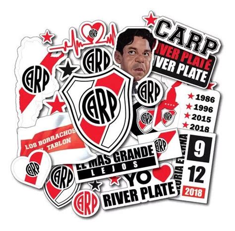 Vinilo Lavable Calcomanias Pegatinas Stickers Futbol Argentino River