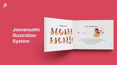 Jeevansathi - Illustration System on Behance