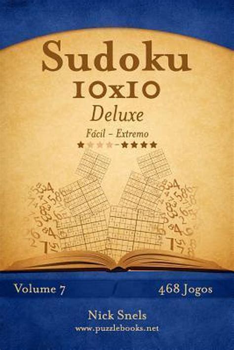 Sudoku Sudoku X Deluxe F Cil Ao Extremo Volume Jogos