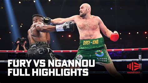 Tyson Fury v Francis Ngannou: Full Fight Highlights | Main Event | Fox ...