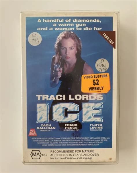 Ice Vhs St Century Big Box Ex Rental Video Tape Traci Lords