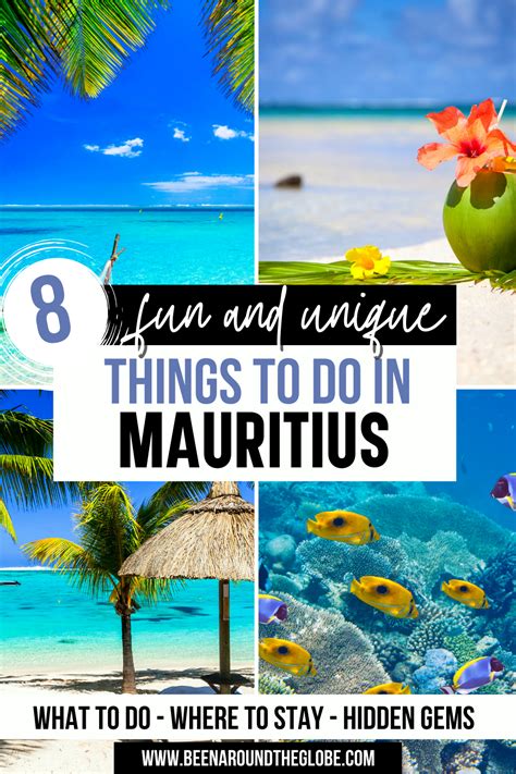 Mauritius Travel Mauritius Island Unique Things Things To Do