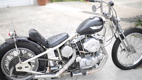 Harley Davidson Ironhead Rigid Sportster Chopper For Sale