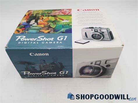 Iob Canon Power Shot Digital Camera ShopGoodwill