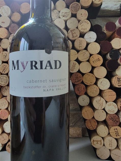 2012 Myriad Cellars Cabernet Sauvignon Beckstoffer Dr Crane Vineyard