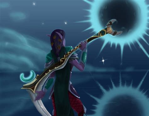 Night elf - The Scythe of Elune by GRANDDADDED on DeviantArt