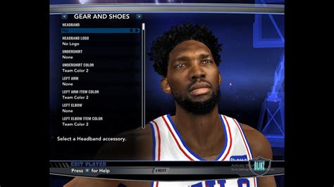 Joel Embiid Nba 2k14 Cyberface Youtube