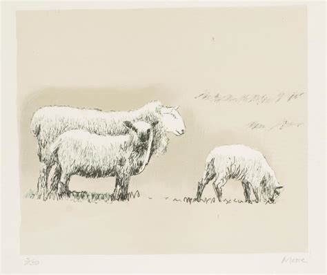 Henry Moore Sheep Mutualart