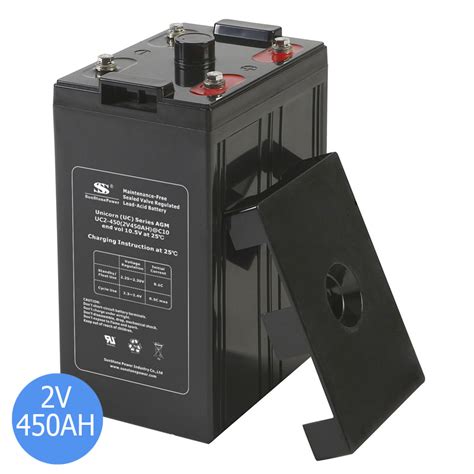 Solar Battery 2V 450ah VRLA AGM Battery 10 Years Long Life Deep Cycle