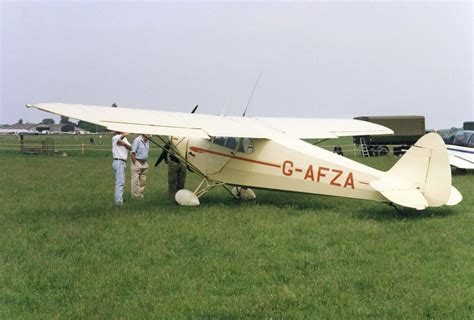 Piper J A Cub Coupe G Afza Scanned Print Taken At The Vint Flickr