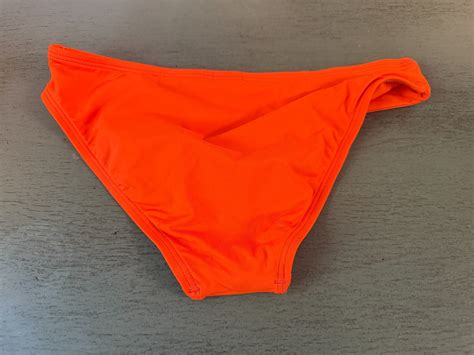 Full Cut NEW Orange L SPACE Swimsuit Bikini Bottom Size XS EBay