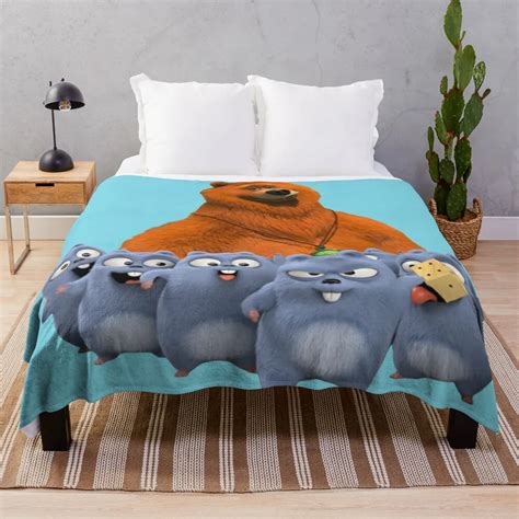 Couverture En Peluche Grizzy Et Les Lemmings Jouet Aliexpress