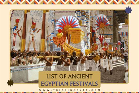 List Of Ancient Egyptian Festivals Celebrations Trips In Egypt