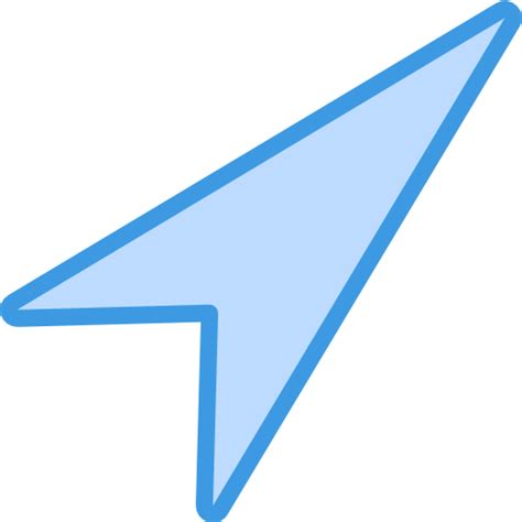 pointer itim blue icon