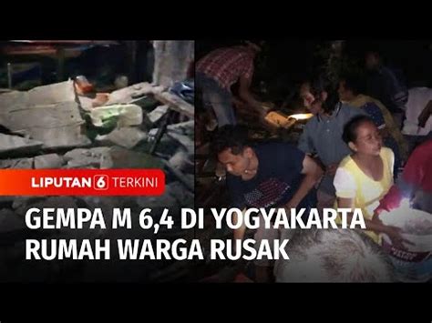 Sejumlah Rumah Warga Dan Fasilitas Publik Rusak Akibat Gempa M Di