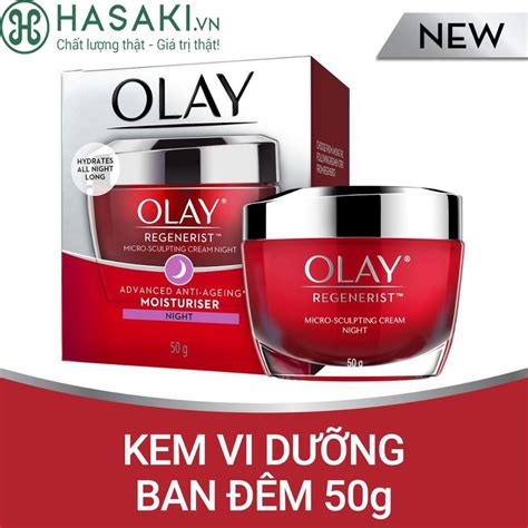 Kem Dưỡng Ban Đêm Ngừa Lão Hóa Olay Regenerist Micro Sculpting Cream