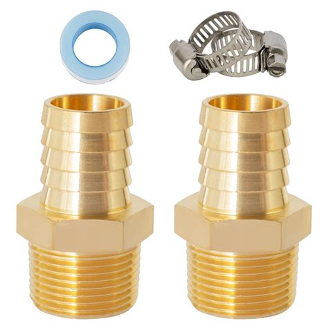 Snapklik Sungator Brass Barbed Hose Fittings Barb To Npt