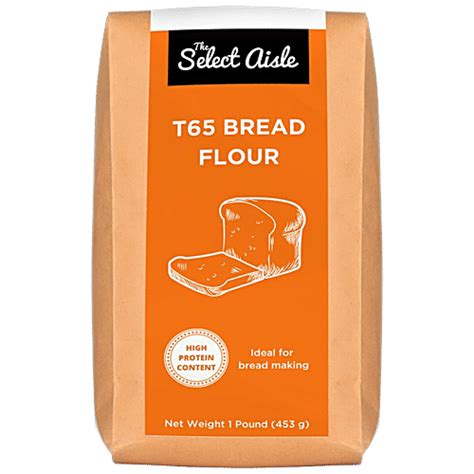 Buy The Select Aisle T65 Bread Flour High Protein Content Premium