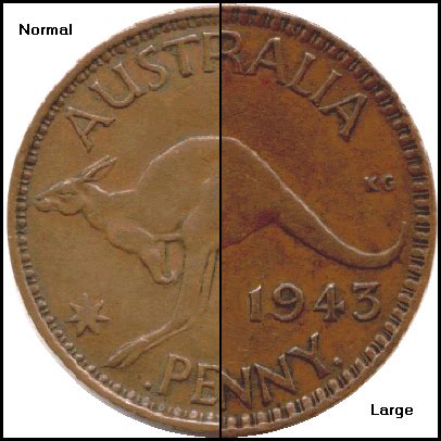 Coins And Australia Penny 1943 Australian Coins Price Guide And Values