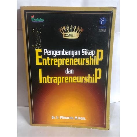 Jual Pengembangan Sikap Entrepreneurship Dan Intrapreneurship Shopee