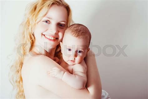 Mother And Baby Stock Image Colourbox