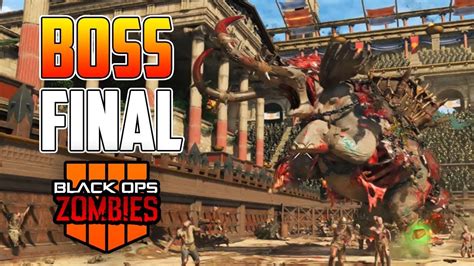 Black Ops 4 Zombies Ix Boss Final En Solo Youtube