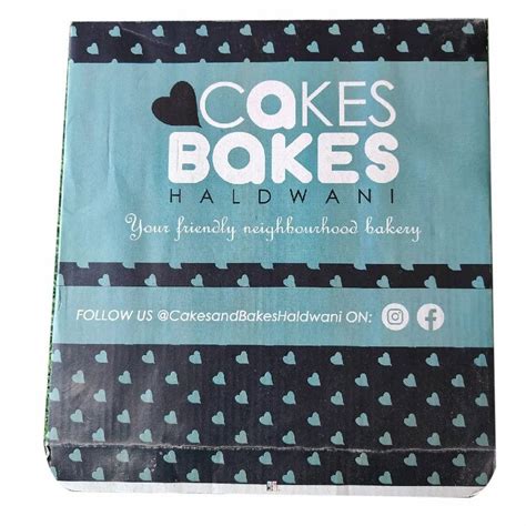 Printed Cardboard 250GSM Duplex Paper Cake Box 2000 Gram At Rs 5 80