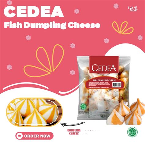 Jual Cedea Dumpling Cheese 200 Gr Cedea Dumpling Cheese 500 Gr Baso