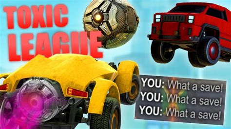 Rocket League But Its Toxic Youtube