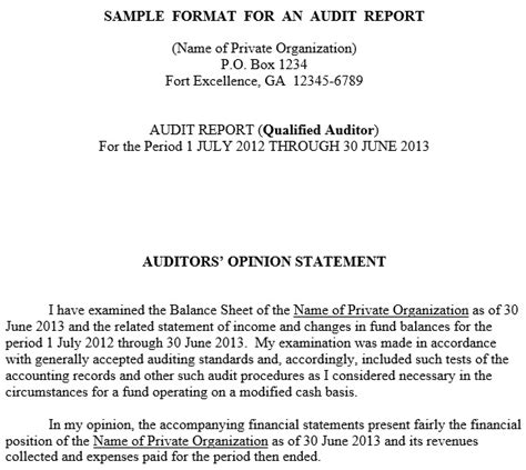 Free Audit Report Templates And Samples [ms Word] Best Collections